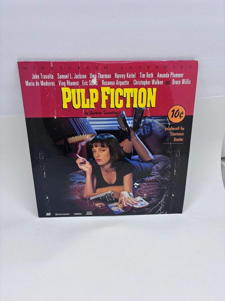 Pulp Fiction Widescreen LaserDisc Movies for sale - eBay