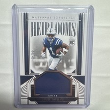 2023 Panini National Treasures Josh Downs Heirlooms Rookie RC Patch /49 Colts