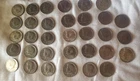 1969-1970s Lot Of 33 Kennedy Half Dollars