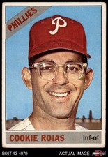 1966 Topps #170 Cookie Rojas Phillies 2 - GOOD