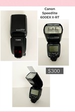 Canon Speedlite 600EX II-RT flashlight 