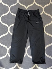 Nike Woven Dri-FIT Mens Black Training Track Pants M