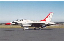 Military Postcards     General Dynamics F-16A   FIGHTING FALCON