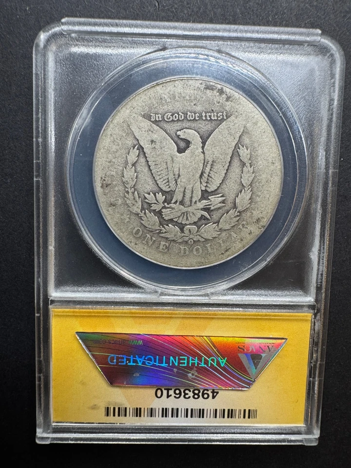 1888 O Morgan $1 ANACS AG 3 VAM - 7A Hitlist 40 Collectible Lowball New Orleans - Image 3 of 4