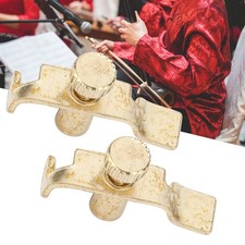 2Pcs Erhu Fine Tuner Professional Metal Clip String Tune Adjuster Instrument