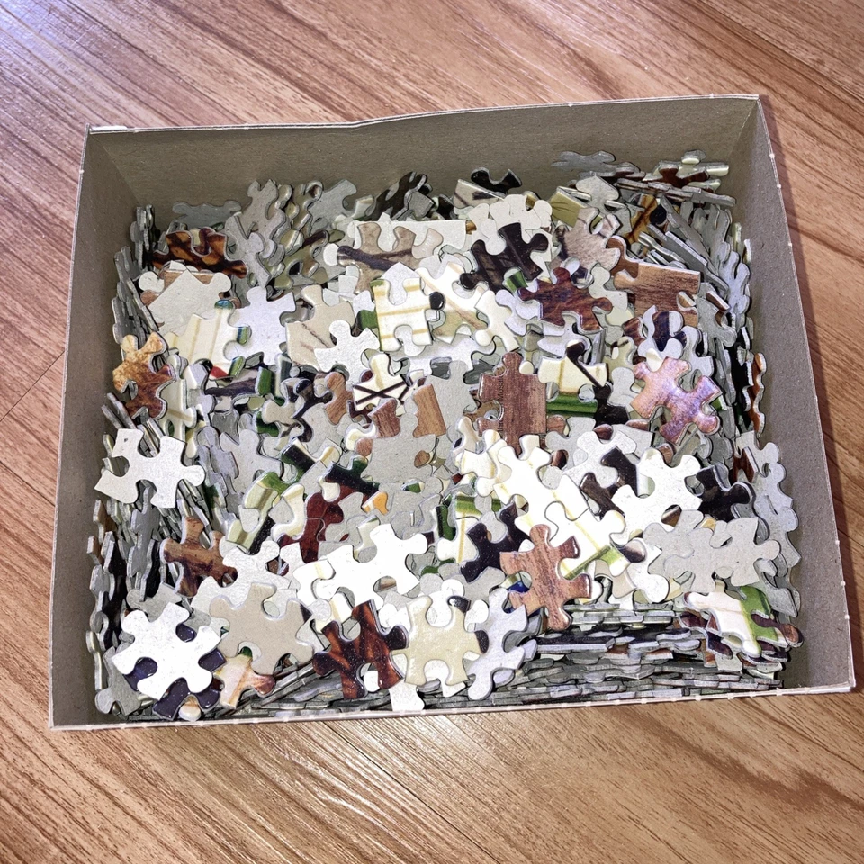 Charles Wysocki Americana 1000 piezas Puzzle Impaciente Fusión Hasbro Completo Foto 4 de 4