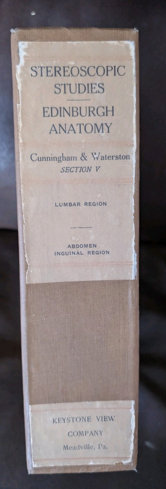 Stereoscopic Studies of Anatomy / The Edinburgh Stereoscopic Studies Section V