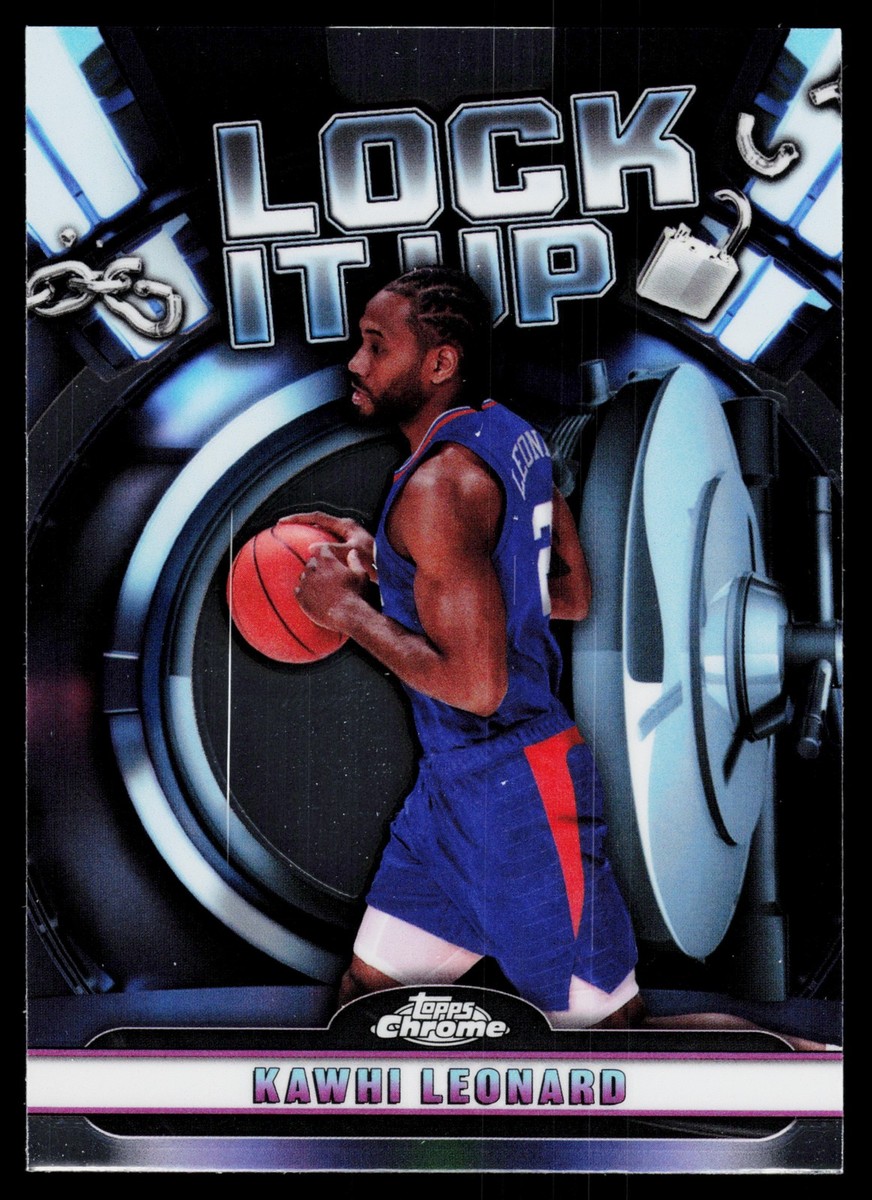 Kawhi Leonard 2024-25 Topps Chrome Lock It Up Los Angeles