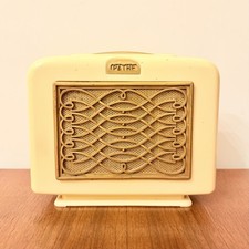 Radio Vintage Pathé Luthin 451 1951 Design Art Déco D'Époque À Valves Rara