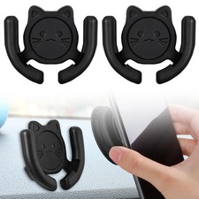 HOMEFOX Multi-Surface Holder Car Mount 2 Pack Compatible for 2 Pack, Black