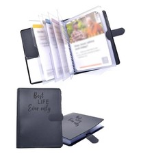 JW Ministry Organizer Leather Tract Holder Jehovah Witness Field MINI, Black