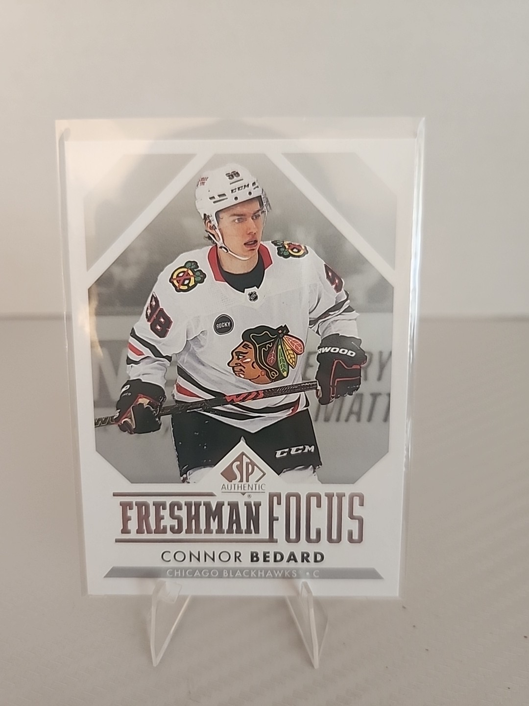 2023-24 Sp Authentic - Freshman Focus Connor Bedard #FF-1 (RC)