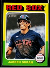 Jarren Duran 2024 Topps Heritage Short Print #83 Boston Red Sox 