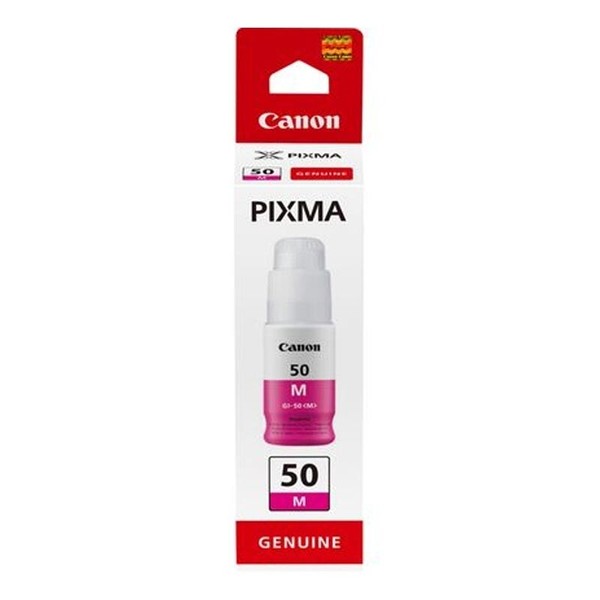 Canon GI-50M Tintenpatrone Magenta, NachfüLltinte, Original Tinte, Rot-image