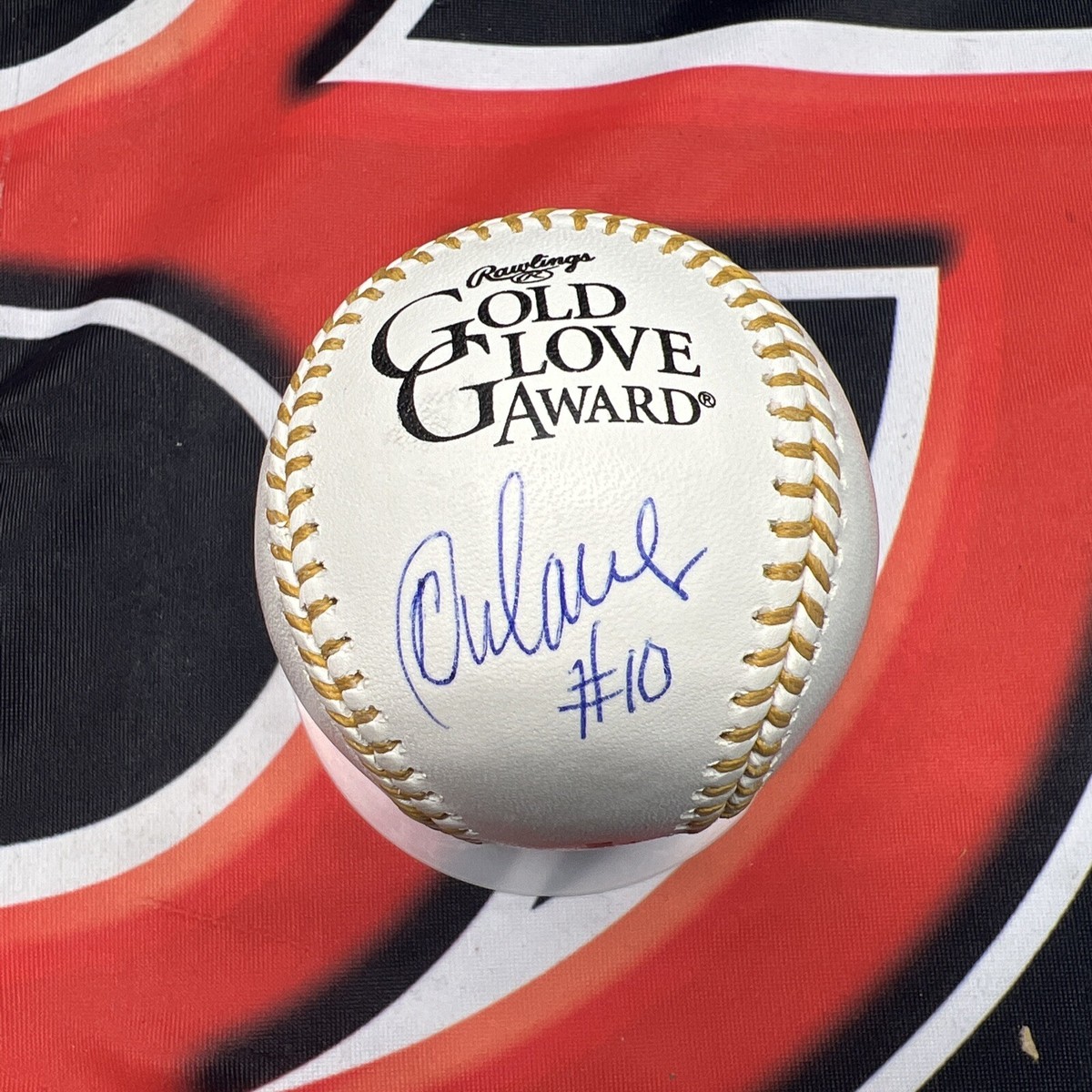 メジャーリーグ　カード　REY ORDONEZ Rey Ordonez Signed Gold Glove Baseball New York Mets