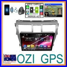 for TOYOTA YARIS 2005-2011 GPS APPLE CARPLAY ANDROID AUTO ODB DAB TPMS DVR CAM