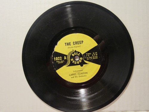 Larry Clinton & His Orchestra/The Carillons – The Creep - 1953 - JAZZ - Picture 3 of 3