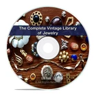 75 Classic Books on Jewelry, Catalogs, How to Make Gold Silver Stones DVD H99