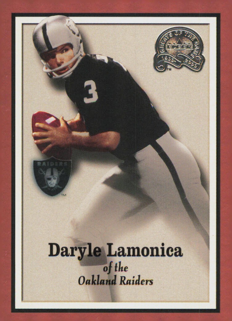 2000 Fleer Greats of the Game - #61 Daryle Lamonica