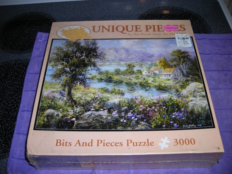 Nicky Boehme Enchanted Cottage Jigsaw Puzzle - new in box