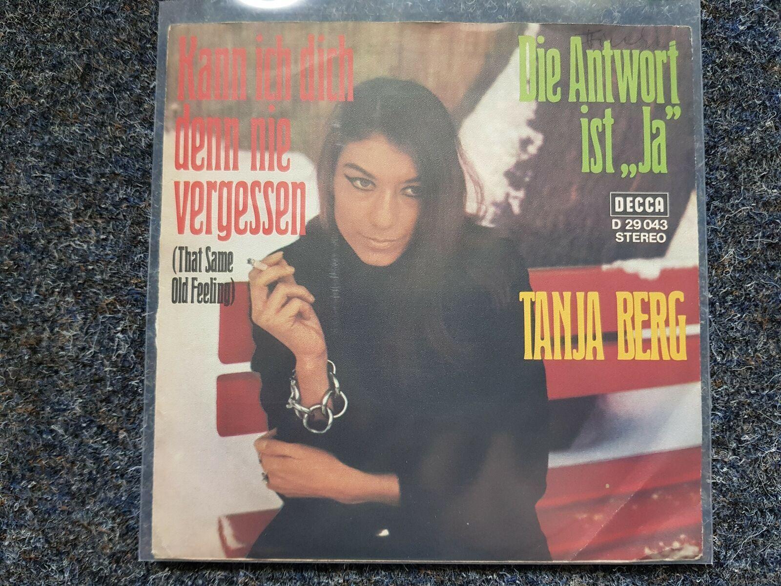 7"" Single Vinyl Tanja Berg - Kann ich dich denn nie vergessen