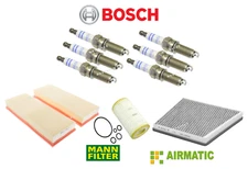 Spark Plug & Air Oil AC Cabin Filter Tune Up Kit 10pcs OEM for Mercedes E350