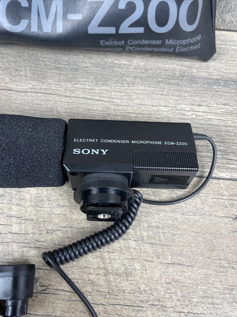 micco＊様 SONY VIDEOCAM Electret Condenser Boom Microphone ECM-Z200 with