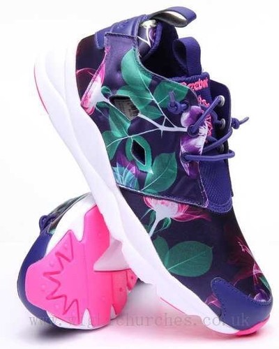REEBOK FURYLITE GRAPHIC FLORAL NAVY 