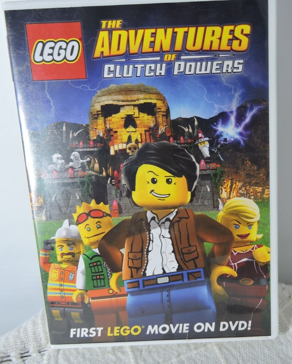 Lego The Adventures of Clutch Powers first lego movie on DVD