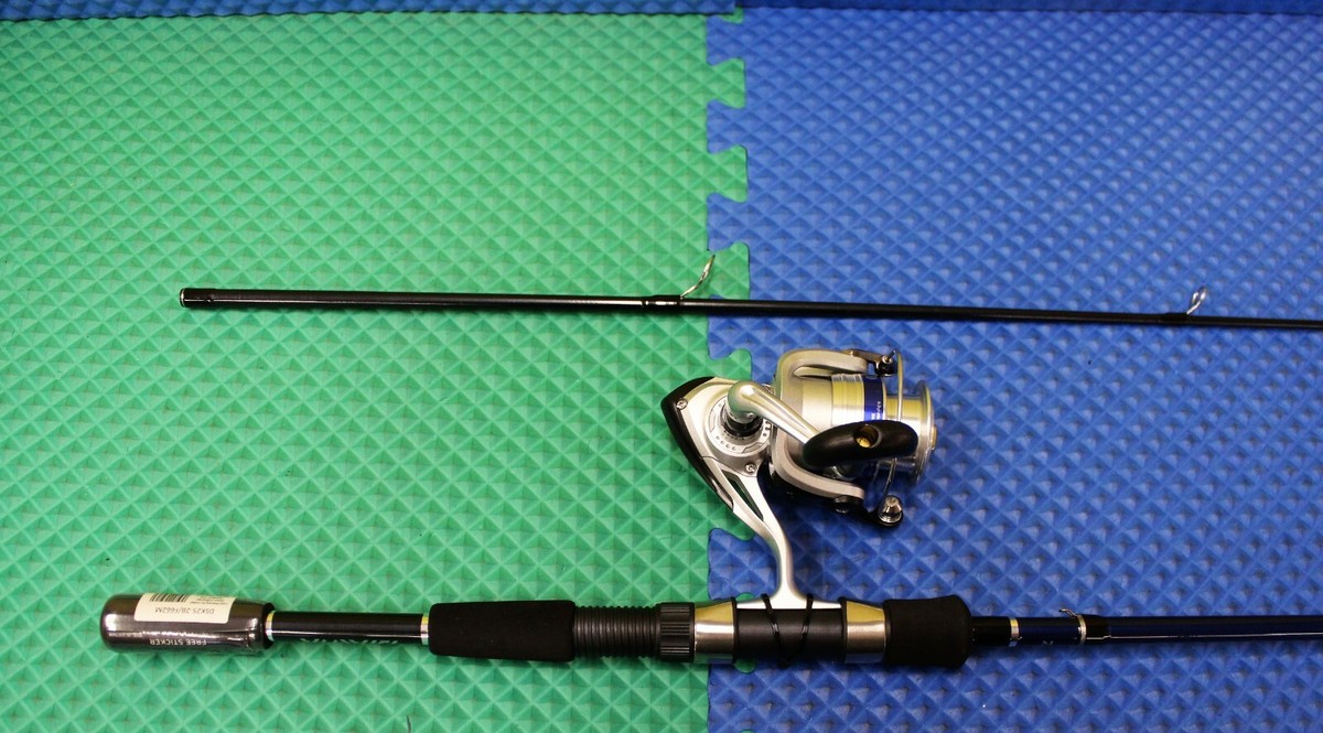 Daiwa Shock Spinning Combo 6' 6 Rod W/2500-2B Reel 2BB DSK25-2B/F662M  43178959169