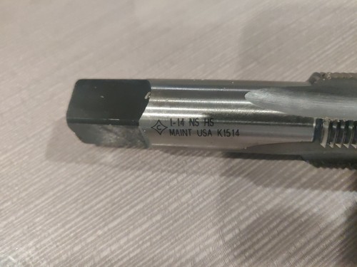 CLE-LINE C62111 Straight Flute Tap, Bottoming, 4 Flutes BRAND NEW IN BOX - Picture 3 of 3