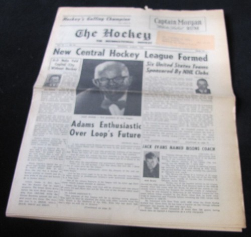 5 numeri THE HOCKEY NEWS MAGGIO, GIUGNO, LUGLIO, AGOSTO E SETTEMBRE 1963 - Foto 8 di 11