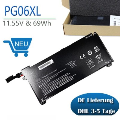 PG06XL Laptop AKKU für HP Omen 15-DH 15T-DH000 15-DH0XXX 15T-DH100