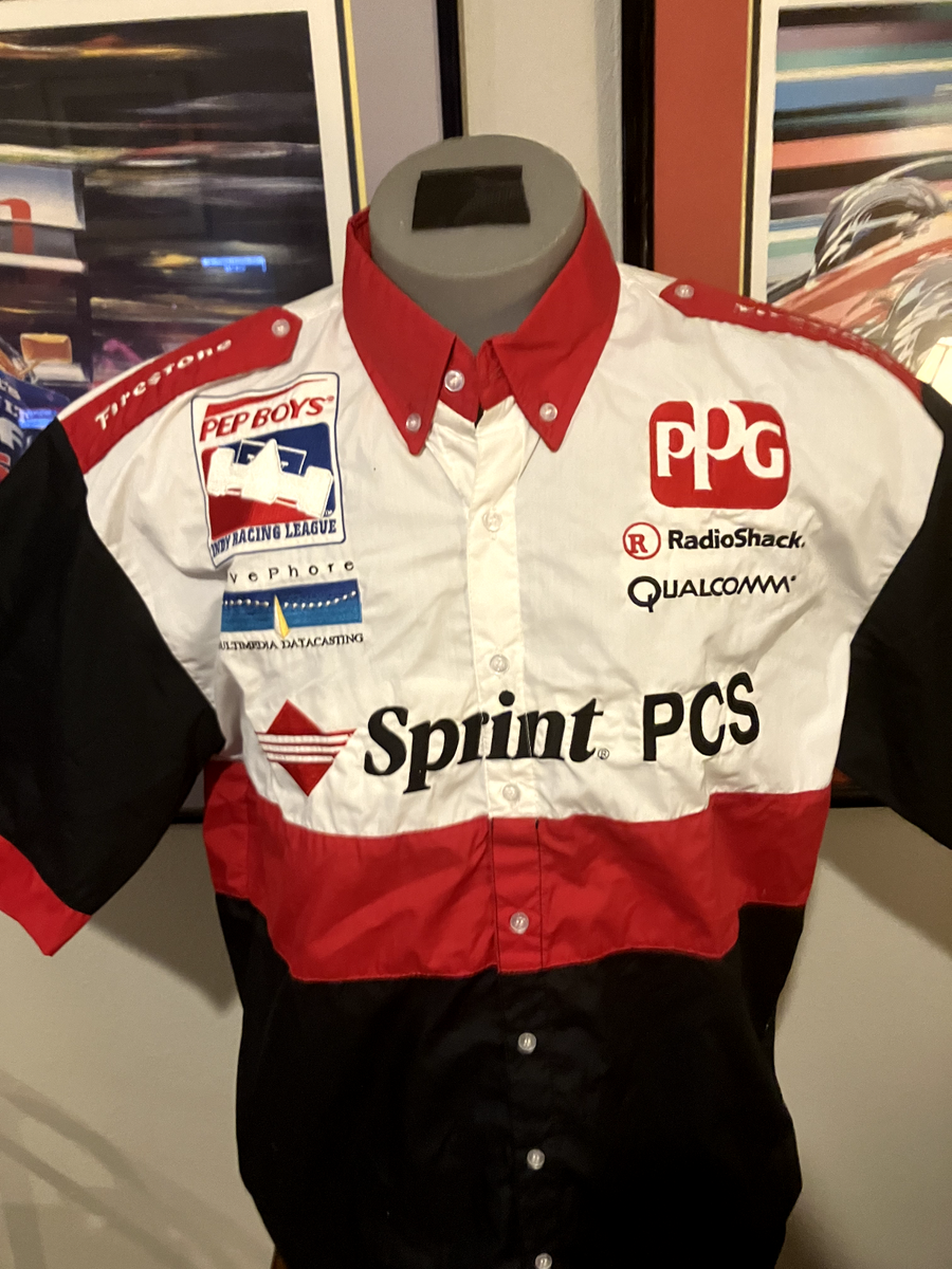 AUTHENTIC CUSTOM EMBROIDERED SPRINT PCS TEAM ISSUE CREW SHIRT - Main Image