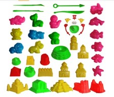 New KIDS SAND MOLDING TOOLS 42pcs Activity Set