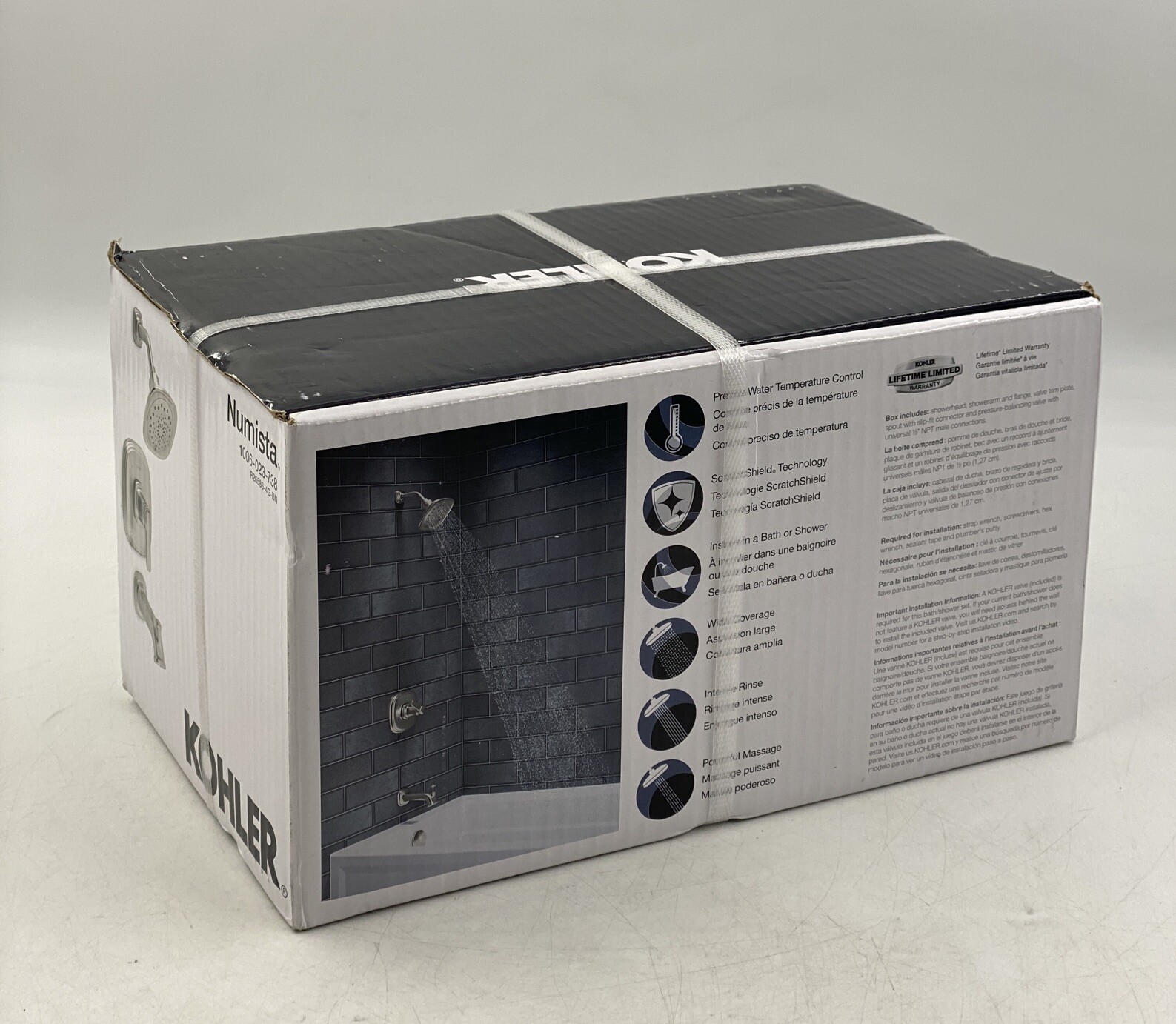 Kohler Numista Bath/Shower Set Vibrant Brushed Nickel (R265864GBN