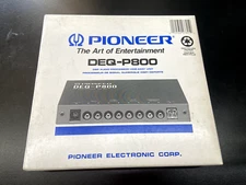 PIONEER DEQ-P800 ELECTRONIC 3-BAND DIGITAL PARAMETRIC EQUALIZER *CLASSIC*