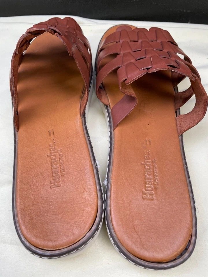 Sandalias Bearpaw by Vanessa para mujer zapatos color tostado coñac talla 11 SKU 6617 Foto 4 de 4