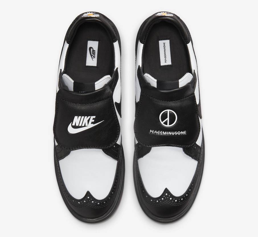 PEACEMINUSONE × Nike Kwondo 1 BlackWhite PEACEMINUSONE × Nike Kwondo 1 Black and White DH2482-101