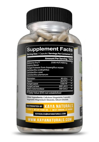 3x 60ct Digestive Enzymes Prebiotic & Probiotic, Gas, Constipation, Bloating Aid - Picture 15 of 16