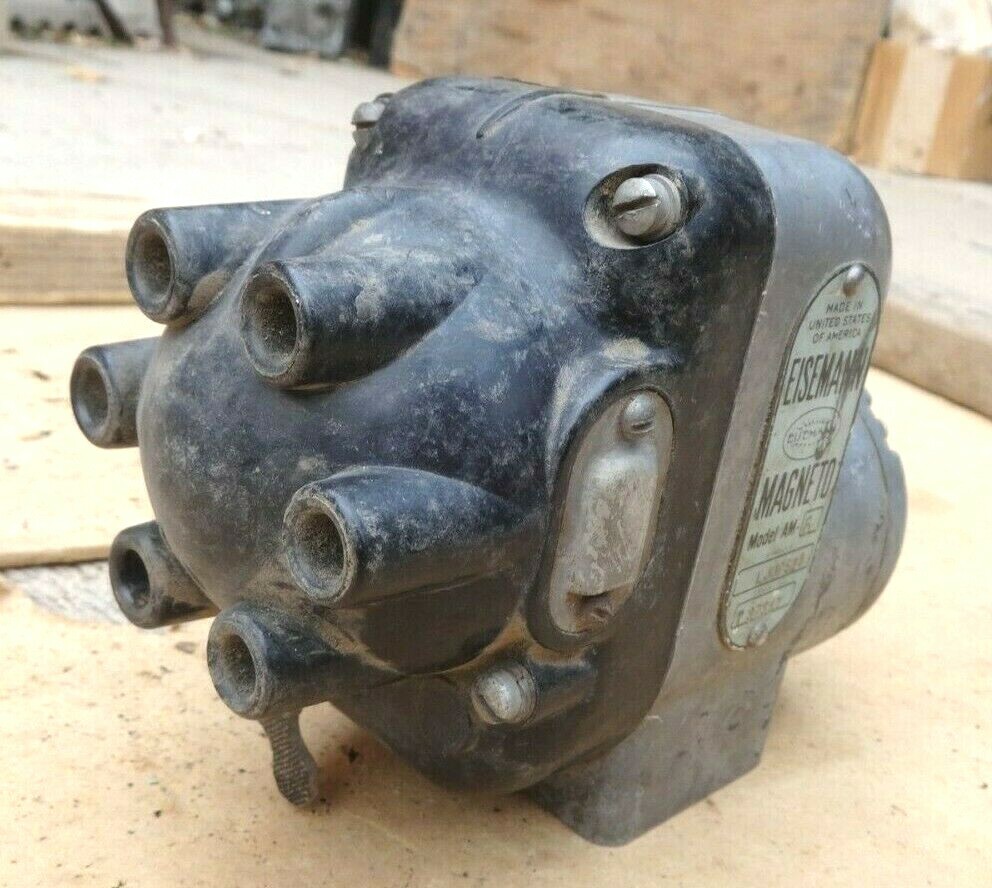 Vintage Eisemann Magneto AM-6 Original LJUPS25 CCW | eBay