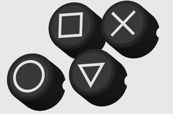 Gamesir Galileo G8+ PlayStation Style removable Key caps - Image 4 of 4