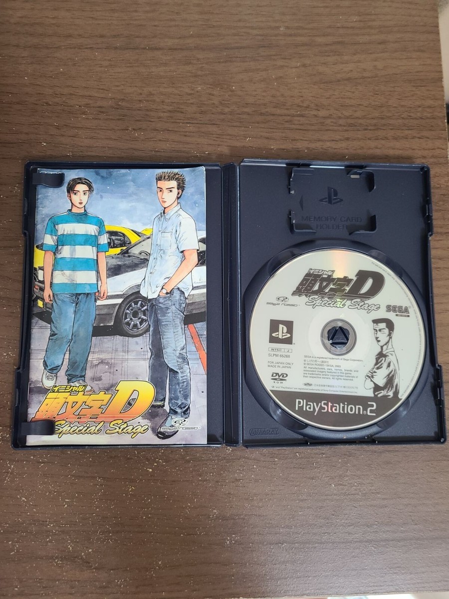Initial D Special Stage PS2 Sega Sony Playstation 2 Japan
