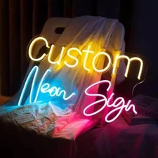 Custom Neon Wall Sign – Personalized LED Light for Home Décor