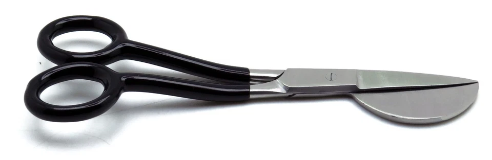 10 Pcs Carpet Duckbill Black Scissors 6" Nipping Working End 2" Repair Cutting - Image 2 of 4