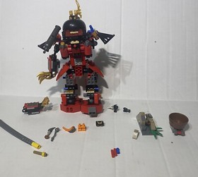 Lego Ninjago 9448 Samurai Mech 2012 INCOMPLETE No Manual No Box No Figs