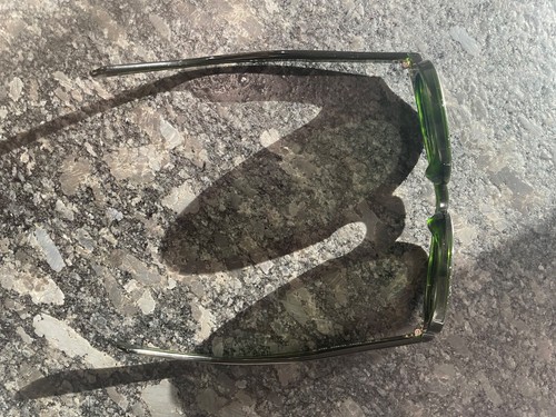 Ralph Lauren Purple Label Dk Green Round Keyhole Sunglasses 46/23 Made in Italy - 第 13/21 張圖片