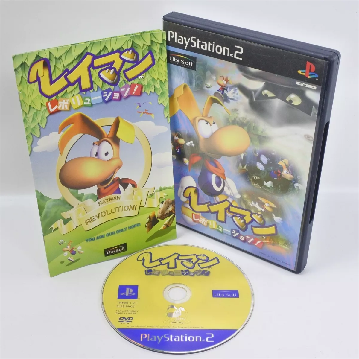 RAYMAN REVOLUTION PS2 Playstation 2 For JP System 1610 p2