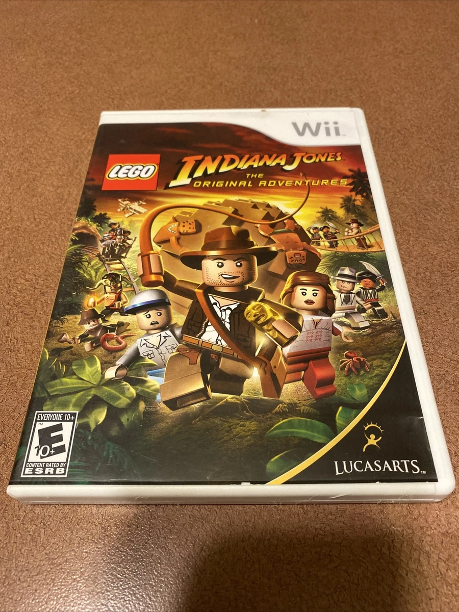 Lego indiana jones wii game deals