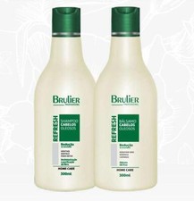 Refresh Oily Reduction Maintenance Detox Mint Home Care Hair Kit 2x300 - Brulier
